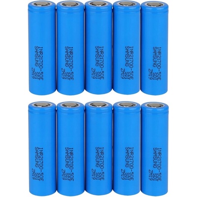 Samsung 5000 mAh INR21700-50E 10 ks