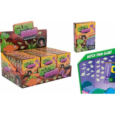Svietiace dinosaury v tme nalepovacie