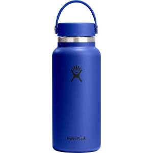 Hydro Flask Термо бутилка Hydro Flask Wide Mouth With Flex Cap 2.0 Insulated bottle - Capri Blue - размер 1183 ml (533-1085-3912)
