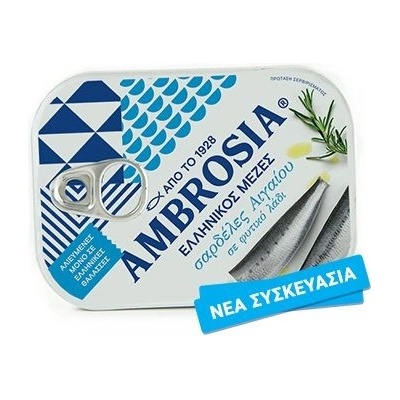 Vialco Ambrosia sardinky v rostlinném oleji 100 g