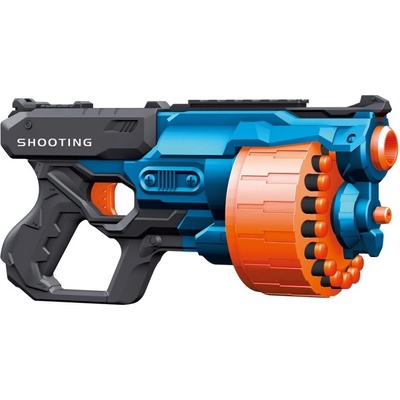 Blaster Turbo s rotačním zásobníkem + 24 ks nábojů