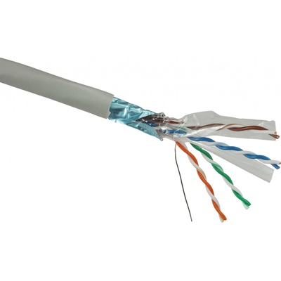 Solarix SXKD-6-FTP-PVC Datový stíněný, FTP CAT 6, cívka, 500m