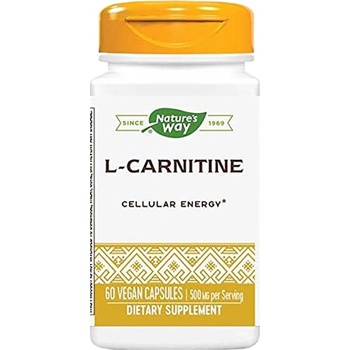 Image 1 of Nature's Way L-Carnitine 500 mg [60 капсули]