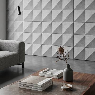 3D акустичен панел за стена Cut 30x30cm | Цена 21, 99€ (43, 01 лв) (LW-XYB006)
