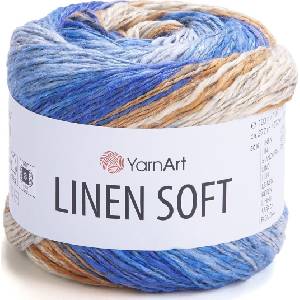 YARNART Linen Soft 7411 Плетива прежда (Linen Soft 7411)