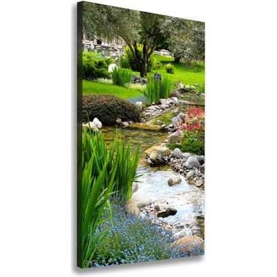 Vertikálny foto obraz na plátne Ázijská záhrada 50x100 cm