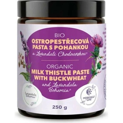 BIO Ostropestřecová pasta s pohankou a Levandulí Chodouňskou 280 g