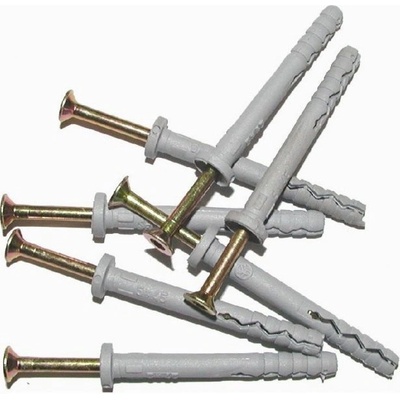 TOPKRAFT Natloukací hmoždinky 6 x 35 mm (100 ks)