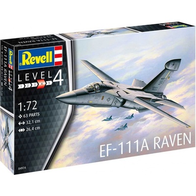 Revell ModelSet letadlo 64974 EF111A Raven 1:72