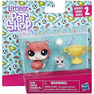 TM Toys Littlest Pet Shop Mamička s bábätkom a doplnkami Trip Hamston a Molly Mouseby