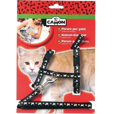 Camon Kitten Set 2 - котешки нагръдник 10 мм. / 1200 мм. / червен, черен, син /