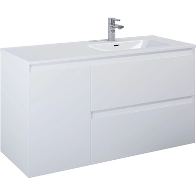 Elita Split skříňka 120x45.8x63.5 cm pod umyvadlo závěsná bílá RE011205255290