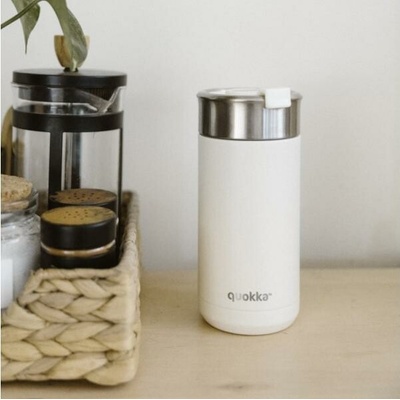 Quokka Boost Nerezový termohrnček so sitkom Nude 400 ml
