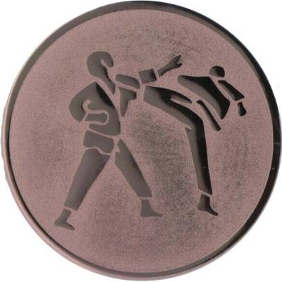 TRYUMF D1-A60/B Emblém pr.25mm karate bronzový