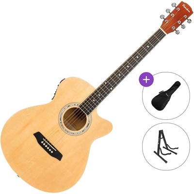 Pasadena PGC-10E Standard SET Natural Електро-акустична китара Джъмбо