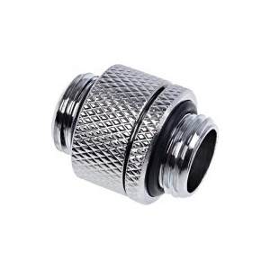 Alphacool Адаптер съединител с външна резба Alphacool, Въртящ се, G1/4, Сребрист (1011174) - mypc