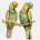 PuzzleOK Wooden puzzles eco 82 Wavy parrots A4