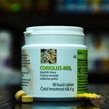 MRL Coriolus Versicolor Outkovka pestrá 90 tablet