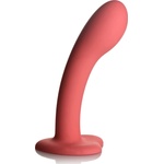 Simply Sweet G-Spot Silicone Dildo 7" Pink
