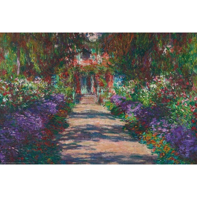 Plagát, Obraz - Pathway in Monet’s Garden, Giverny, 61 × 91.5 cm