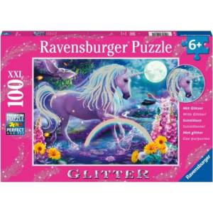 Ravensburger - Puzzle Unicorn glitter XXL - 100 piese