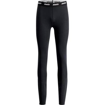Swix Мъжко мериносово термобельо Swix Heat Wool Tights Merino base layer - Jet Black (015-2263-0113)