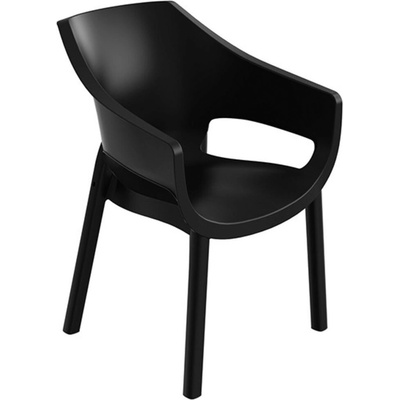 Rojaplast Zahradní křeslo Luna Grafit