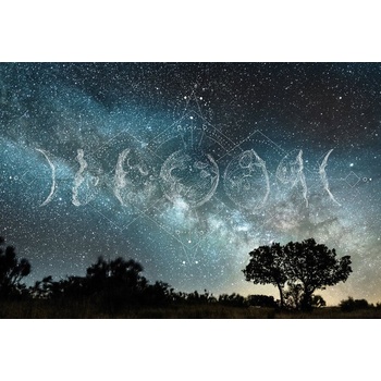 Фототапет Moon Phases 1