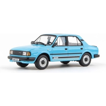 Abrex Škoda 120L 1984 Modrá Blankytná 1:43