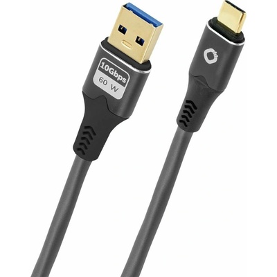Oehlbach D1C9371 USB USB 3.2 Gen1 USB-C ® zástrčka USB-A zástrčka 0.5m antracitový