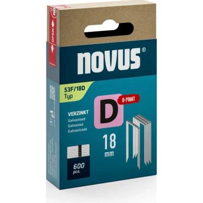 NOVUS Sponky NOVUS - D 53F (na výběr 6 - 18 mm) VAR-NOV-D53F