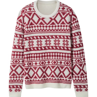 Esmara dívčí vánoční pletený svetr bílá – Zboží Dáma