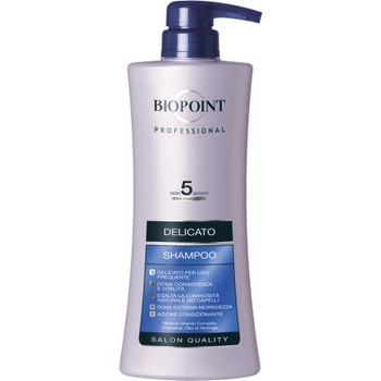 Biopoint Shampoo Delicato profesionální šampon na jemné vlasy 400 ml