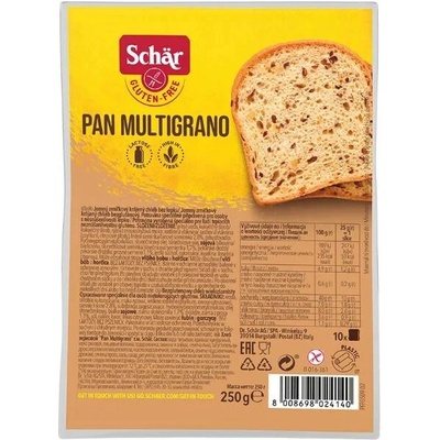 Schär Pan Multigrano jemný zrníčkový krájený chléb bez lepku 250 g