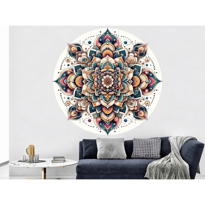 Nalepte.cz samolepka na zeď Úžasná mandala arch, rozměry 45 x 45 cm – Zboží Dáma