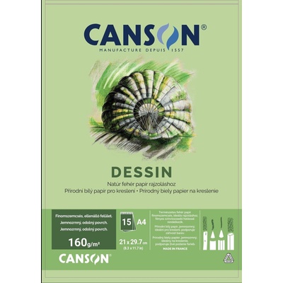 Canson Dessin Скицник 15 A4 160 g (C602308000)