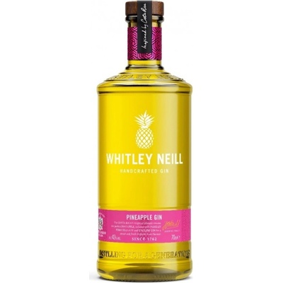 Whitley Neill Pineapple 43% 0,7 l (hola lahev)
