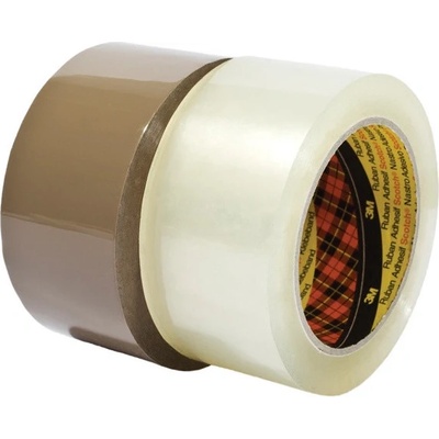 3M SCOTCH Balicí pásky NEHLUČNÉ 38 mm x 66 m transparentní