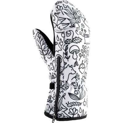 Viking Motiv white forest