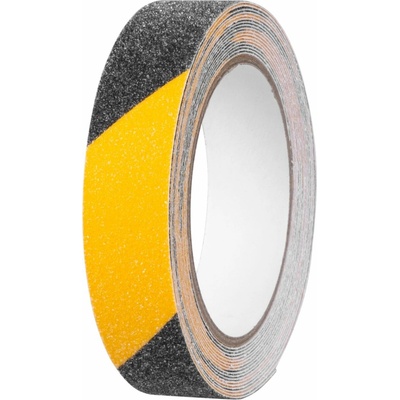 Strend Pro Lepiaca protišmyková extra odolná páska 25 mm x 5 m čiernožltá