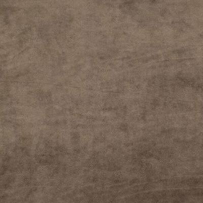 Velurová teplákovina taupe, š.140