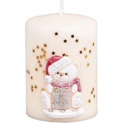 Ceramicus TEDDY SVÁTEČNÍ vánoční d7x10cm béžová