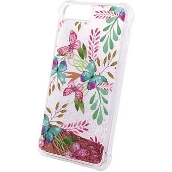 Image 1 of Samsung Силиконов калъф кейс за Samsung A600 A6 (2018) течен гел Shock Proof Flower 2