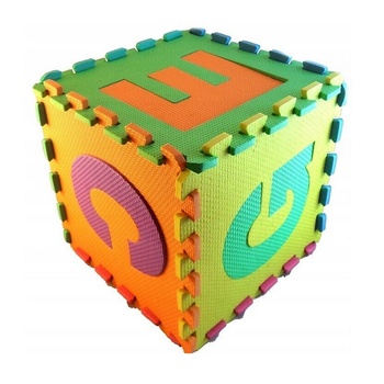 Пъзел за под eva пяна 29 х 29 х 0, 9 см. 10 елемена с Букви М21-241