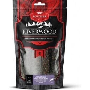 Riverwood RIVERWOODсушени лакомства месо от елен ленти 150gr