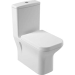 SEREL Моноблок nita btw compact (nt12 gtl) с вградено биде и бавнопадащ капак, плътен монтаж до стена (nt12 gtl)