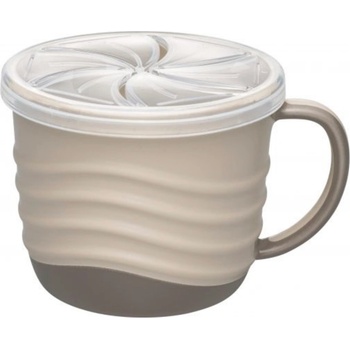 Image 1 of NIP Чаша с капак 2 в 1 NIP Eat Green - Бежова (14000821370692)