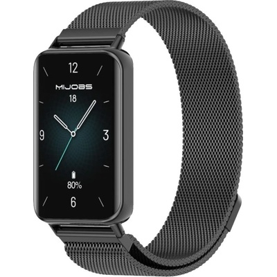 VSECHNONAMOBIL 86838 MIJOBS MILANESE Kovový řemínek pro Honor Band 9 černý