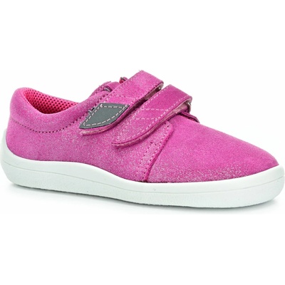 Beda Janette nízke kožené barefoot topánky (BF 0001/W/N/TS)