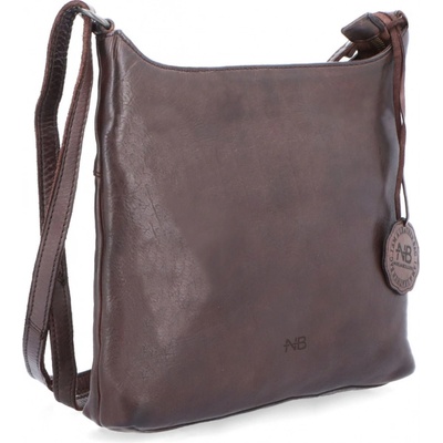 Noelia Bolger kabelka crossbody NB 2404 H hnedá